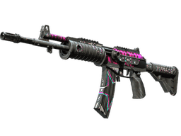 Galil AR | Chromatic Aberration (Battle-Scarred)