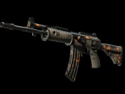 Galil AR | Orange DDPAT (Battle-Scarred)