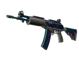 Galil AR | Rainbow Spoon (Battle-Scarred)