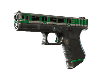 Glock-18 | Green Line (Well-Worn)