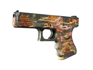 Glock-18 | Umbral Rabbit (Battle-Scarred)