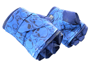 ★ Hand Wraps | Cobalt Skulls