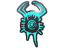 Headcrab Glyph Pin