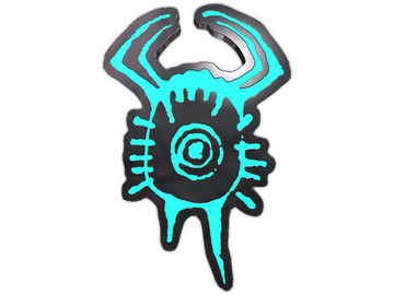 Headcrab Glyph Pin