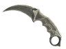 ★ Karambit | Black Laminate (Battle-Scarred)