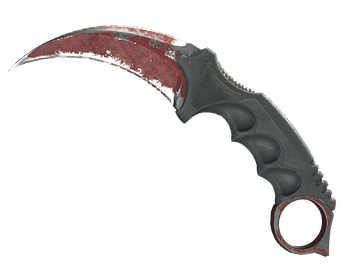 ★ Karambit | Crimson Web (Battle-Scarred)