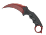 ★ Karambit | Crimson Web (Minimal Wear)
