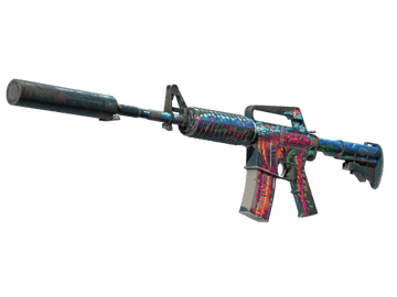 M4A1-S | Hyper Beast (Battle-Scarred)