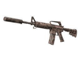 M4A1-S | Rose Hex (Well-Worn)