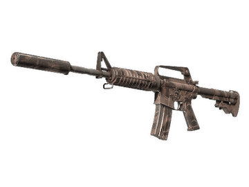 M4A1-S | Rose Hex (Well-Worn)