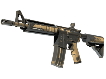 M4A4 | Desert-Strike (Well-Worn)