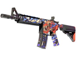 M4A4 | 龍王 (Dragon King) (Well-Worn)