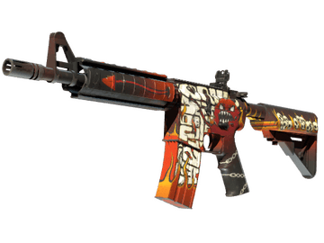 M4A4 | Hellfire (Minimal Wear)