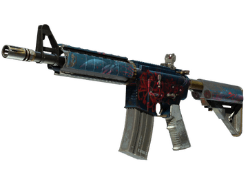 M4A4 | Spider Lily (Battle-Scarred)