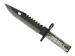 ★ M9 Bayonet | Black Laminate (Battle-Scarred)