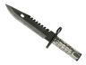 ★ M9 Bayonet | Black Laminate (Battle-Scarred)
