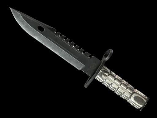 ★ M9 Bayonet | Black Laminate (Well-Worn)