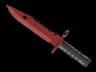 ★ M9 Bayonet | Crimson Web (Minimal Wear)