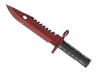 ★ M9 Bayonet | Crimson Web (Well-Worn)
