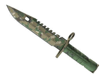 ★ M9 Bayonet | Forest DDPAT (Well-Worn)