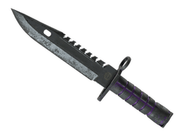 ★ M9 Bayonet | Ultraviolet (Battle-Scarred)