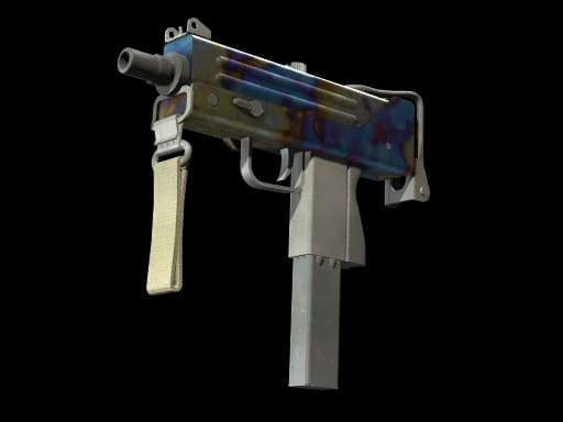 MAC-10 | Case Hardened (Well-Worn)