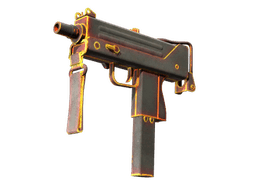 MAC-10 | Heat (Battle-Scarred)