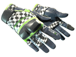 ★ Moto Gloves | Finish Line (Well-Worn)