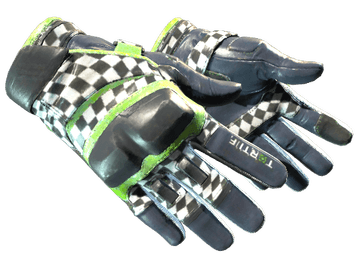 ★ Moto Gloves | Finish Line (Well-Worn)
