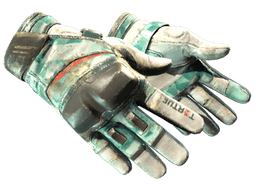 ★ Moto Gloves | Spearmint (Battle-Scarred)