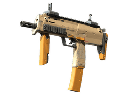 MP7 | Short Ochre (Well-Worn)
