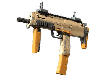 MP7 | Short Ochre (Well-Worn)
