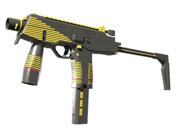 MP9 | Bee-Tron (Battle-Scarred)