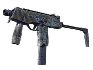 MP9 | Cobalt Paisley (Battle-Scarred)