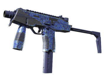 MP9 | Cobalt Paisley (Well-Worn)