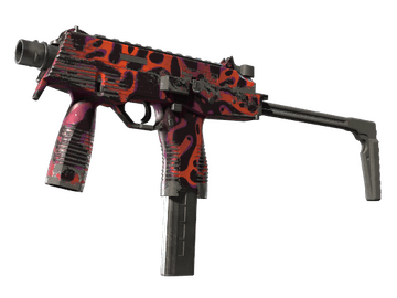 MP9 | Ruby Poison Dart (Field-Tested)