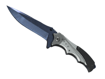 ★ Nomad Knife | Blue Steel (Battle-Scarred)