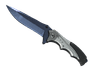 ★ Nomad Knife | Blue Steel (Battle-Scarred)