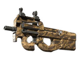 P90 | Desert Halftone (Well-Worn)
