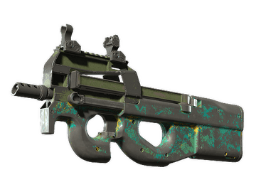 P90 | Mustard Gas (Battle-Scarred)