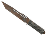 ★ Paracord Knife | Rust Coat (Battle-Scarred)