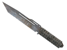 ★ Paracord Knife | Rust Coat (Well-Worn)