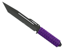 ★ Paracord Knife | Ultraviolet (Well-Worn)