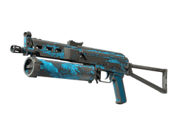 PP-Bizon | Blue Streak (Battle-Scarred)