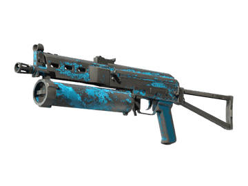 PP-Bizon | Blue Streak (Battle-Scarred)