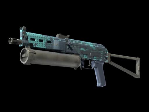 PP-Bizon | Cobalt Halftone (Minimal Wear)