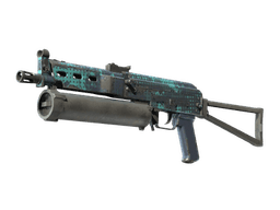 PP-Bizon | Cobalt Halftone (Well-Worn)