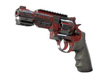 R8 Revolver | Crimson Web (Battle-Scarred)