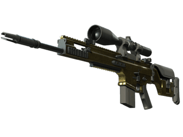 SCAR-20 | Brass (Battle-Scarred)