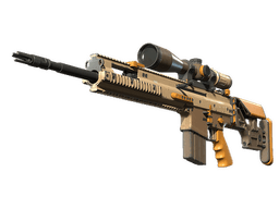 SCAR-20 | Short Ochre (Well-Worn)